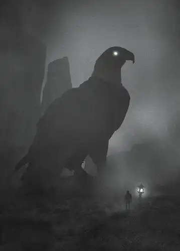 忧郁症画家所描绘的自身内心世界,看到第三张就有了强烈的窒息感