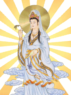 发送子观音图给朋友圈,qq空间的每一对情侣02愉快地坐等一地醋坛子