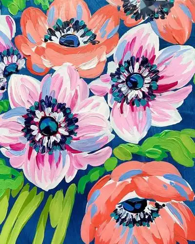 丙烯平涂,装饰效果好强大,太美了吧!反手就是一个赞