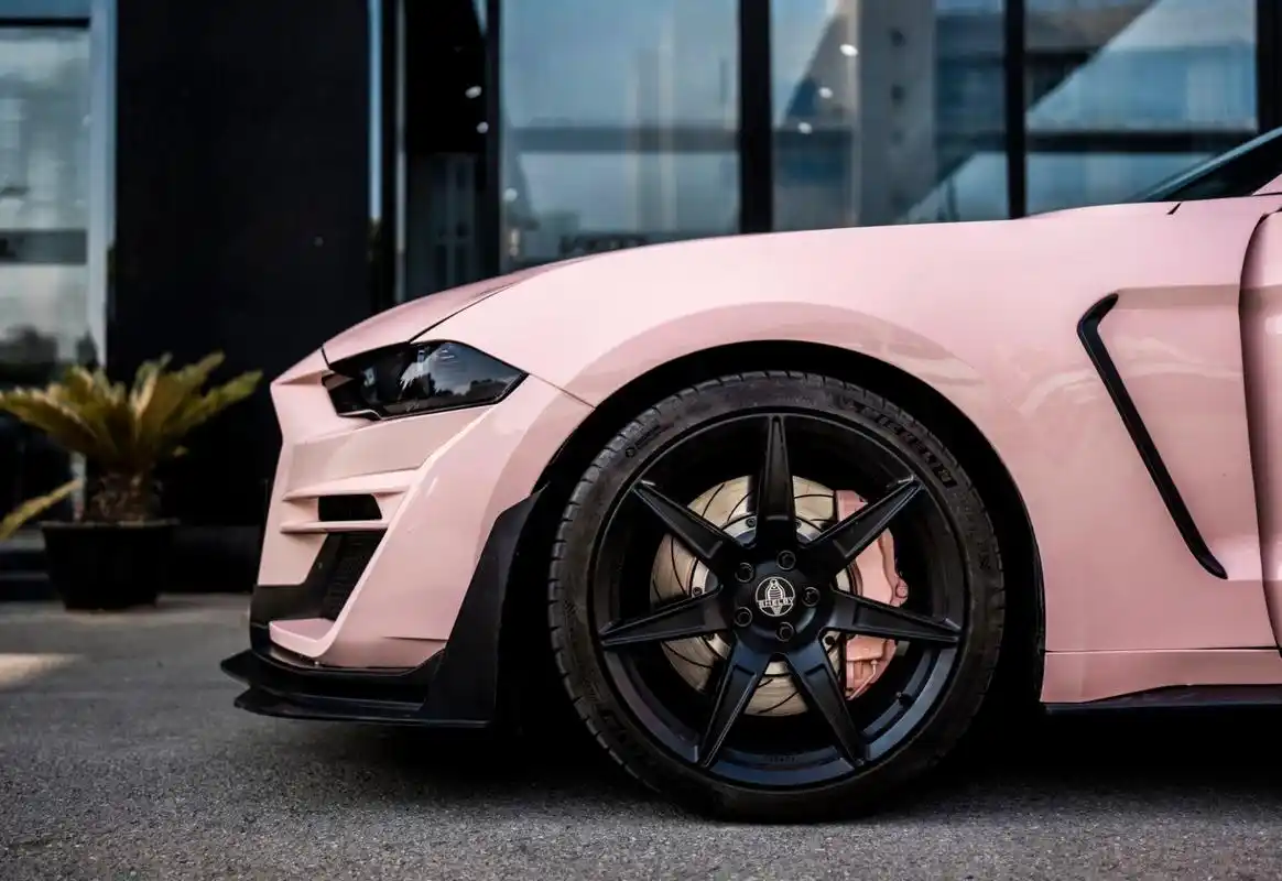 野马蝰蛇 高亮贝壳粉真的绝了 野马蝰蛇    高亮贝壳粉 车身改色之