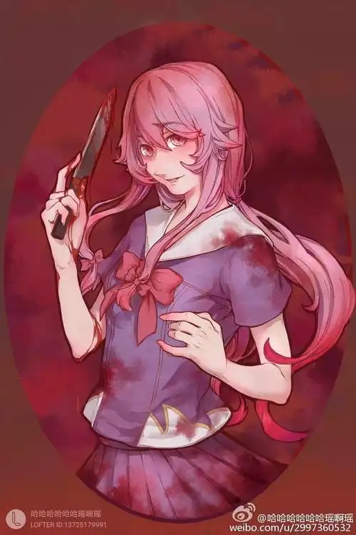 未来日记,我妻由乃,病娇我妻由乃 由乃