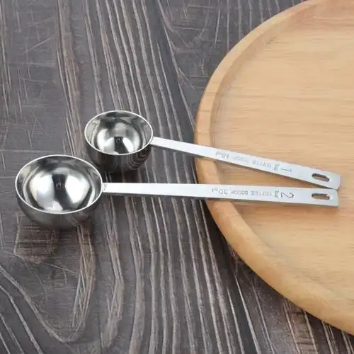 不锈钢勺子10克果粉糖勺奶粉调味烘焙咖啡量勺量勺
