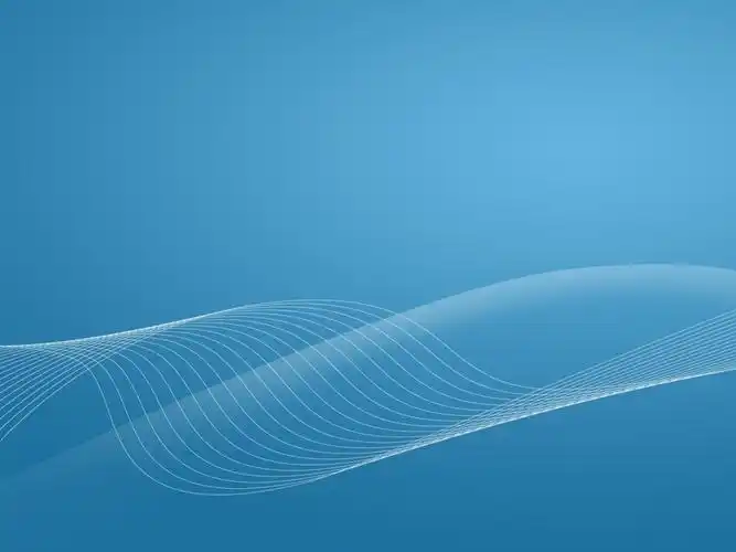 一组蓝色简洁的商务ppt背景图片