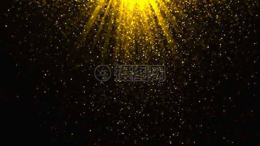 金色粒子gif图片
