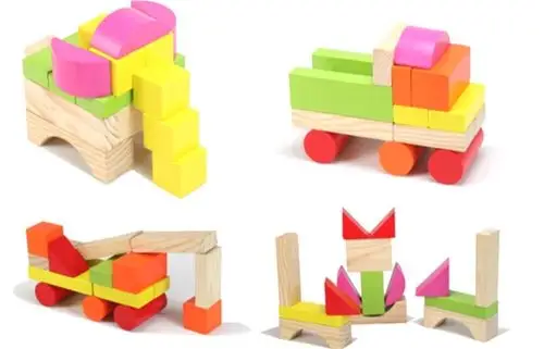 其它 【积木拼拼乐】 写美篇  搭积木是幼儿最常玩的一种游戏,搭积木