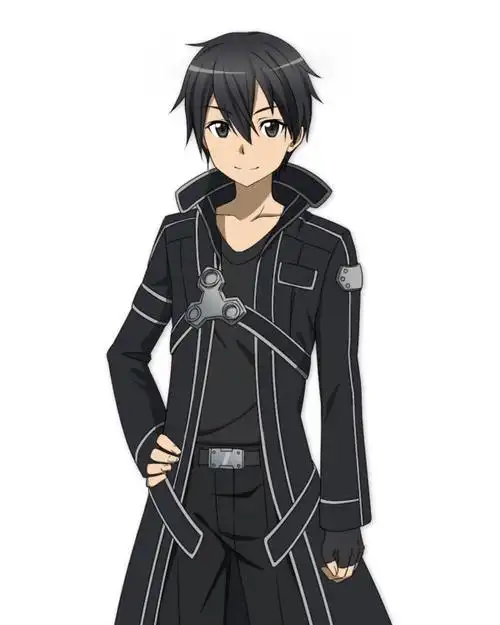 刀剑神域黑衣剑士桐人超越系统的存在