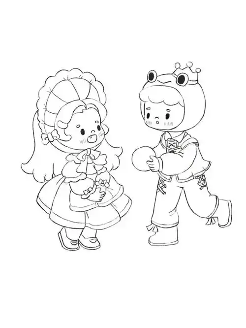 青蛙王子的爱情一个溜金球就解决了