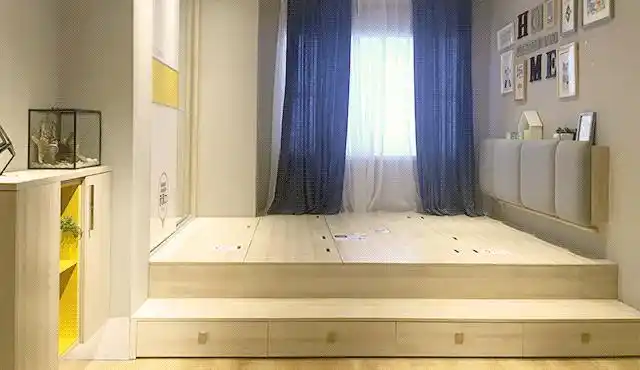 榻榻米装修效果图小户型卧室,22个小房间榻榻米设计