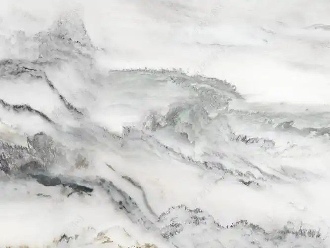 花纹图案大理石纹中式水墨山水画锦绣山河石材花纹图案家居数码图案