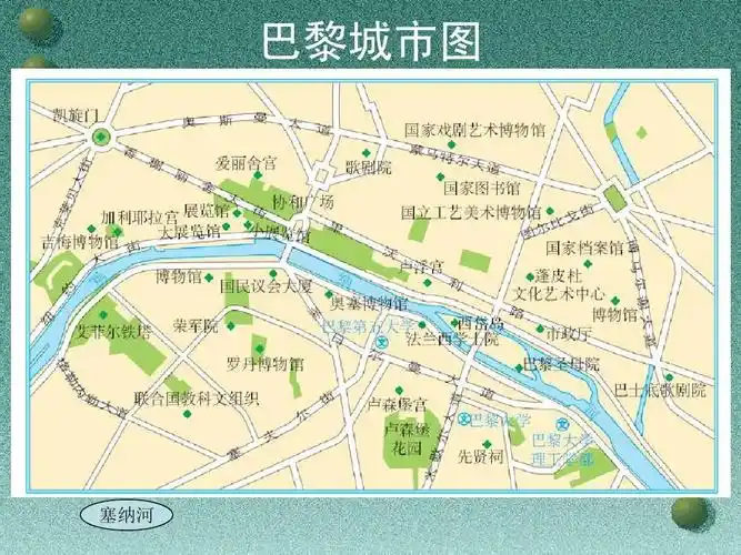 文化艺术之都巴黎 文明中心——城市 美国政治 沙漠绿洲 城市规划