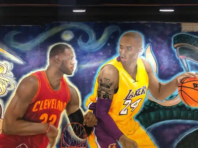 常州涂鸦星河cococity科比詹姆斯喷漆涂鸦