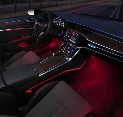 武汉奥迪a6l车内氛围灯可以提高夜间驾驶的安全性