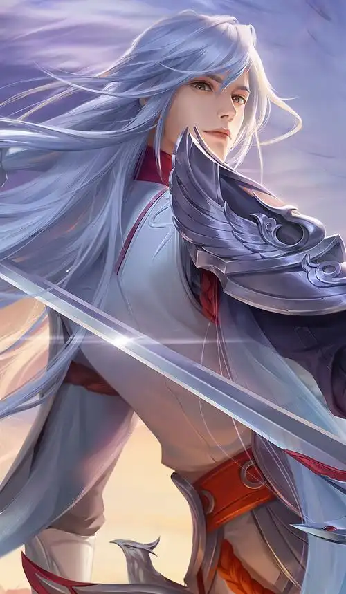 李白图片王者荣耀动漫