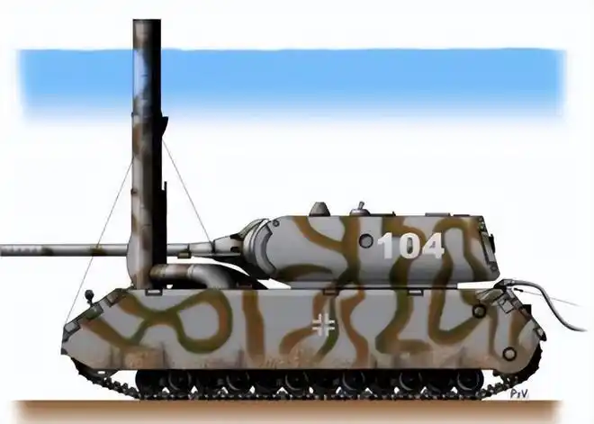 鼠式坦克重约3辆虎式外壳炸不坏德军却吐槽开它就是送死