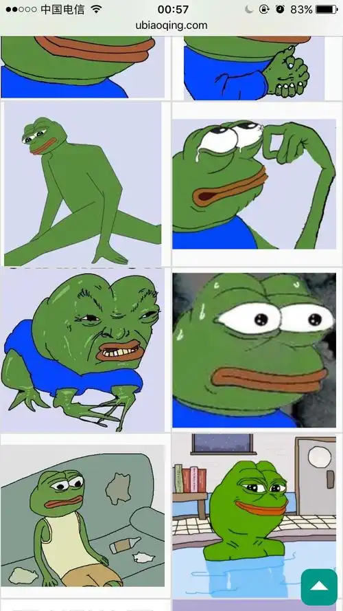 有人知道这个表情包上面的蛙叫什么名字吗? - 知乎