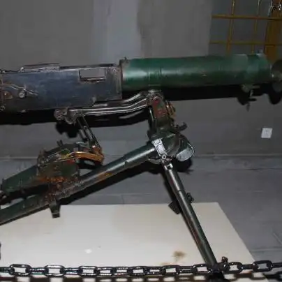 马克沁水冷式重机枪