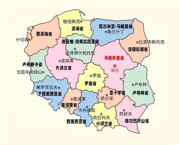 🌍 波兰的行政区划一览 🏛️