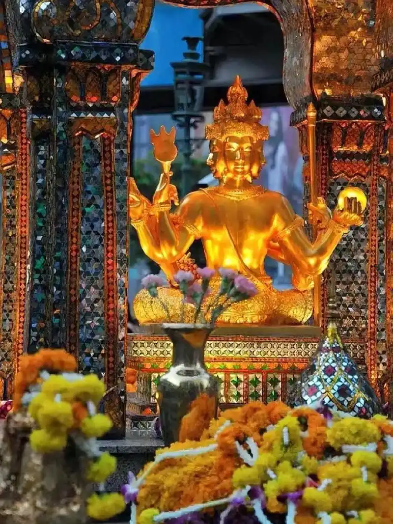 泰国曼谷05 四面佛许愿最全攻略|||四.#旅行图文激励计划 - 抖音