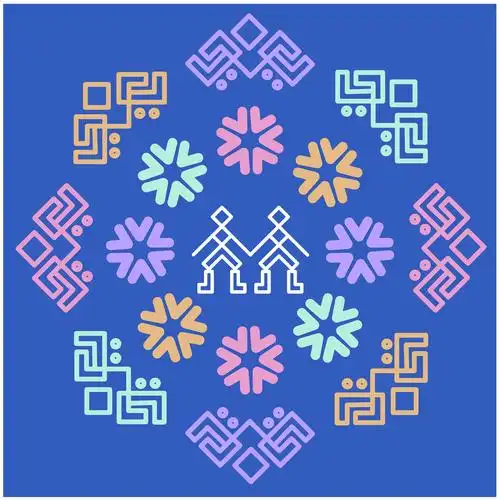 侗族少数民族织锦纹样再设计