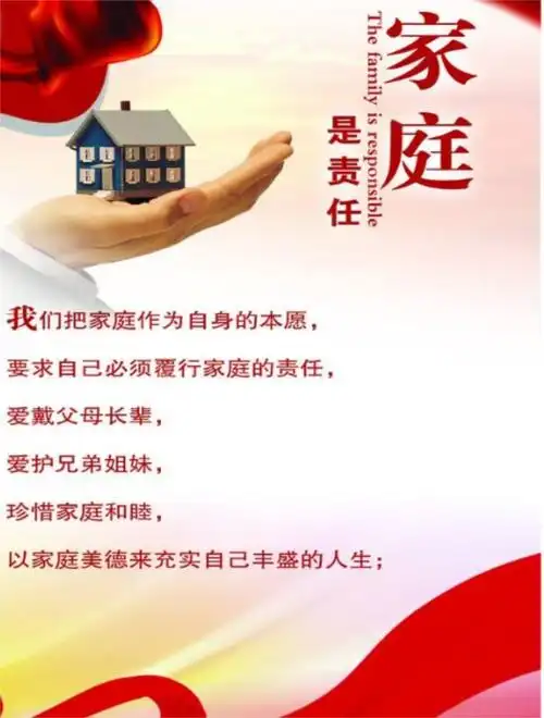 家庭责任 | 宁碧礼仪课堂