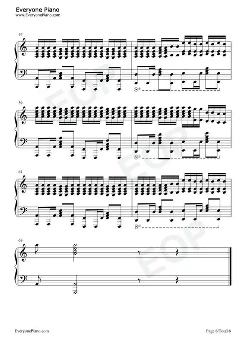 evolve-淬炼-2020年王者荣耀世界冠军杯主题曲五线谱预览6