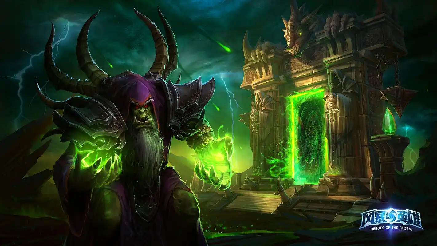 风暴英雄官方高清角色桌面壁纸