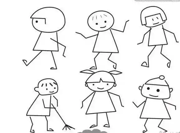 人物类简笔画简单