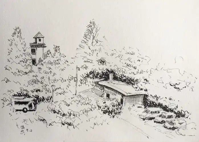 20分钟速写:窗外