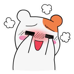 又治愈又戏精的爱比鼠表情图片 呆萌又逗比的可爱表情