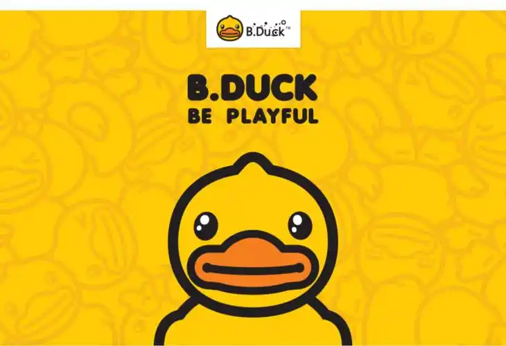 duck小黄鸭周边卡通潮牌单肩帆布包手提帆布袋手拎袋子ad_环保帆布袋