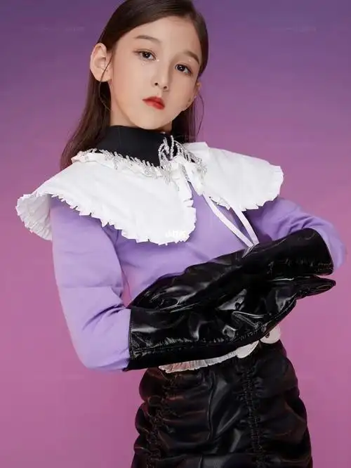 气场一米八的小萝莉,她只是个12岁的小女孩_写真_萝莉_潮童_大连幸福