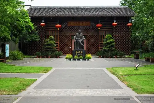 组照沙湾郭沫若故居浏览上