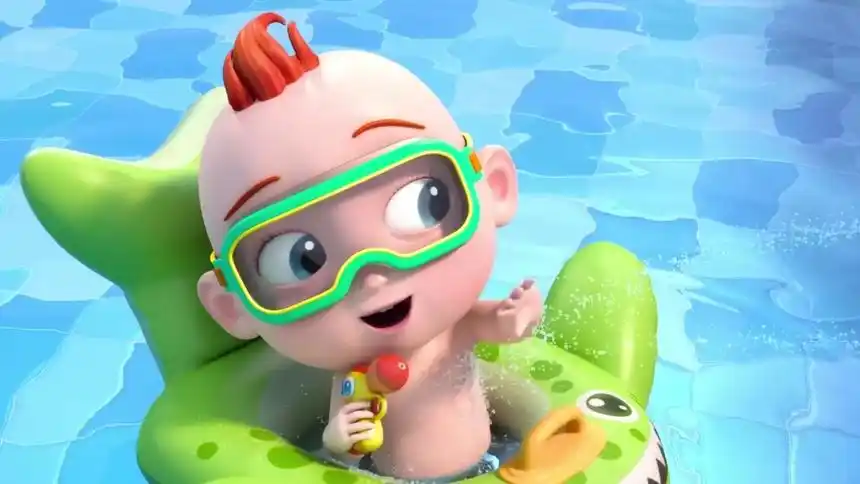 超级宝贝jojo第24集宝宝学游泳