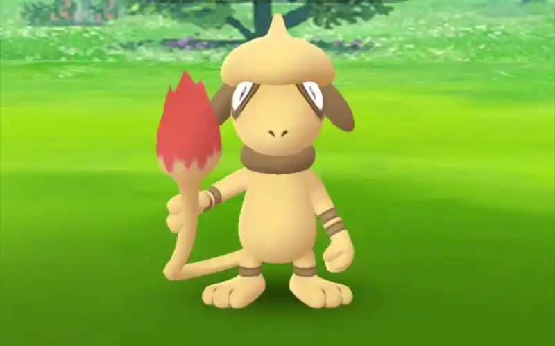 宝可梦go - 巧遇异色《图图犬》!