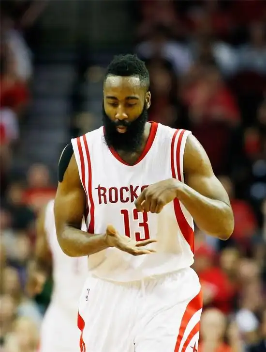 哈登经典庆祝动作