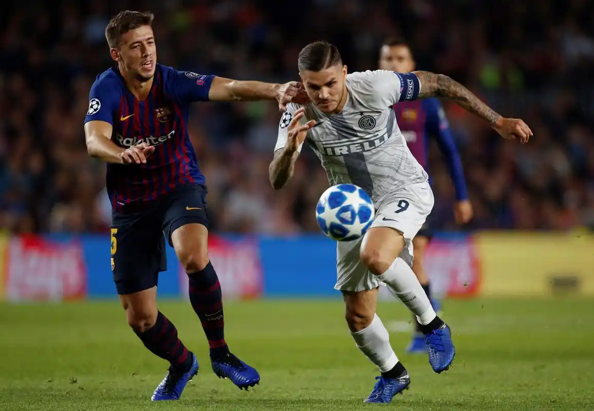 足球——欧冠联赛:巴萨胜国米(2)