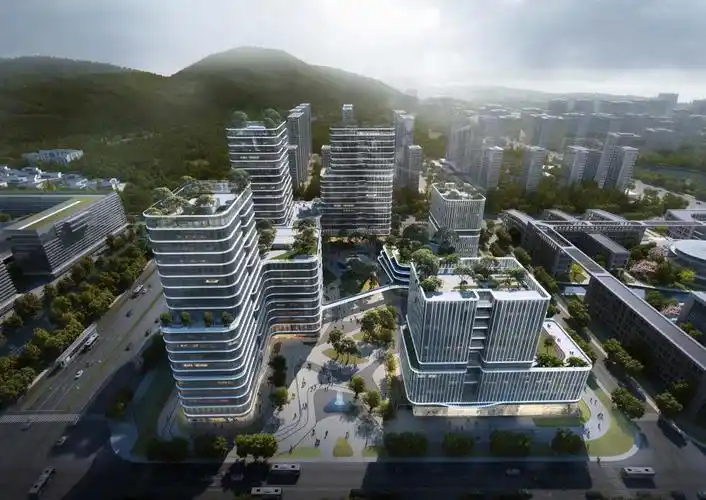 速览浙南科技城科研型企业总部园一期设计方案出炉科技感满满