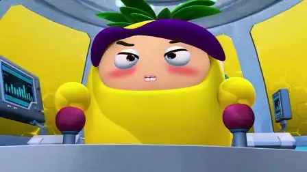 果宝特攻:菠萝吹雪的机甲升级成功,可是还却一样东西