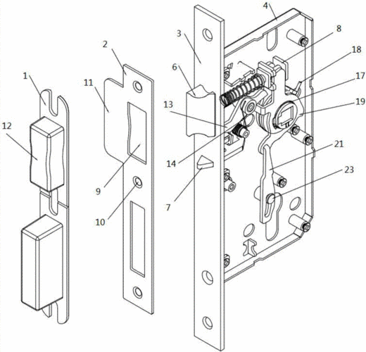 相关的外人进入,如教室,这类场合一般采取的方式是在出入门上安装锁具