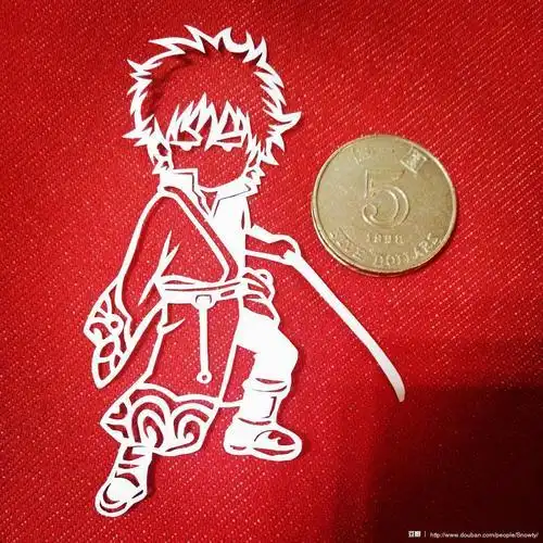 动漫剪纸犬夜叉