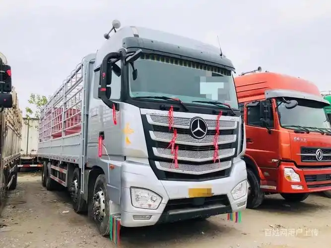 【图】- 19年上户欧曼est 前四后八9米6高栏 首付6万 - 商丘梁园货车