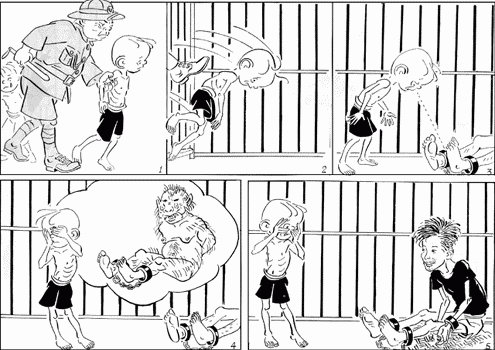 《三毛流浪记》黑白连环画-漫画人生_哲理漫画