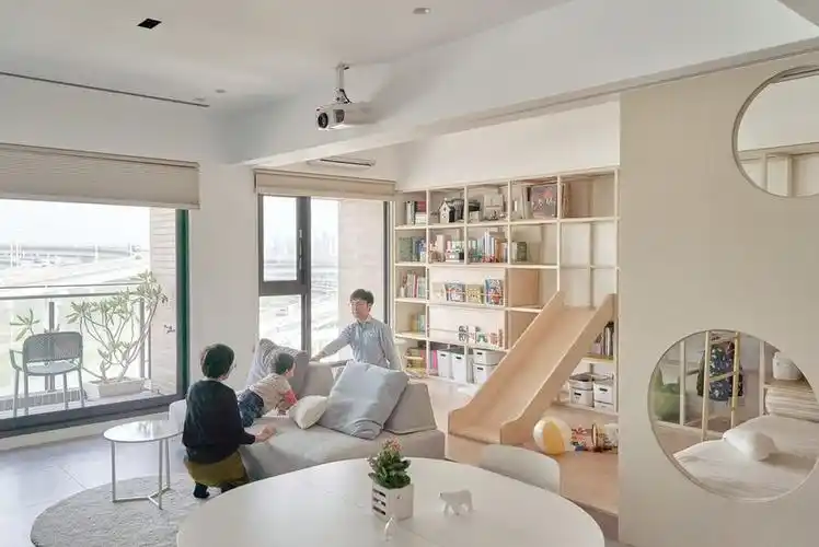 hao好室设计120㎡亲子宅设计多功能客厅超有趣