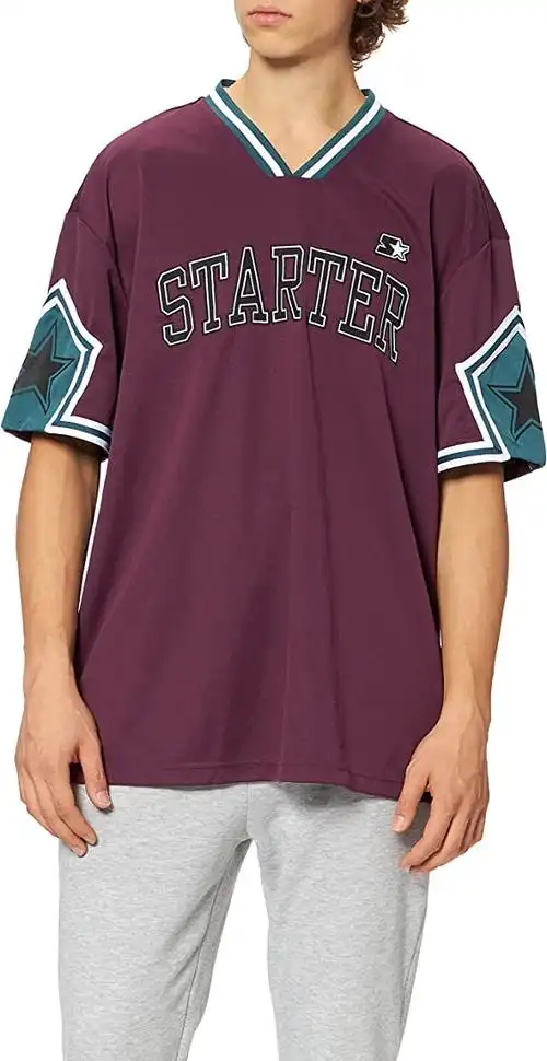 starter black label 男士 starter star 长袖运动 t 恤