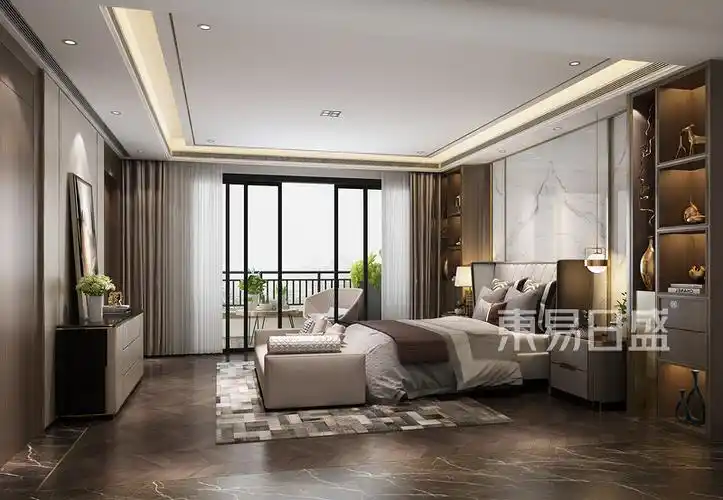 星河湾500平别墅现代轻奢风格装修效果图