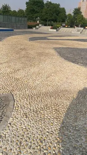 通过鹅卵石滤料系列:-mm-mm-mm-mm-mm;过滤水专用);园林路面工程系列