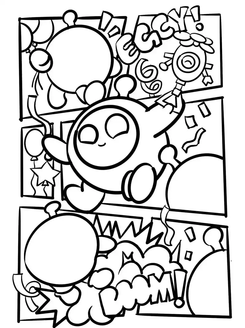 蛋仔派对简笔画教程.#创作灵感 可爱的蛋仔派对绘画教程来啦, - 抖音