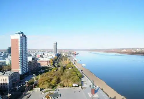 美丽边陲城黑河市