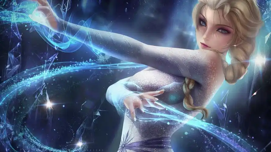 冰雪奇缘冰雪女王4k壁纸3840x2160