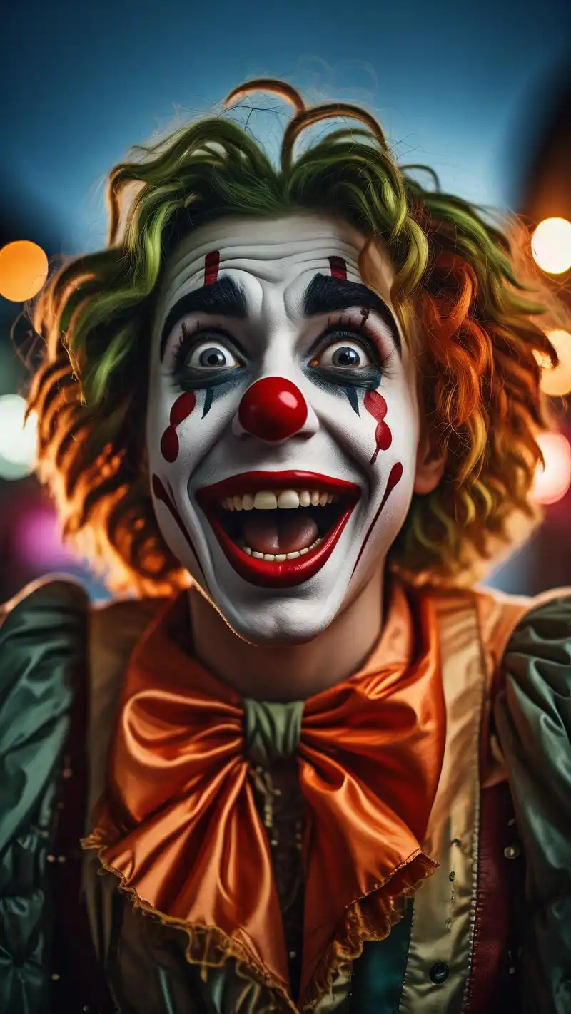 小丑自嘲笑容壁纸,戏剧性拉满91 今天给大家分享一组超有戏剧感的